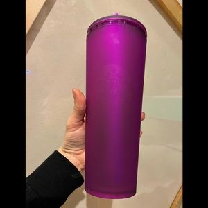 💜Starbucks Purple Soft Touch Venti Tumbler cup Valentines💜 New 2022💜